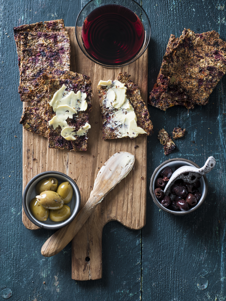 pulp crackers, Jamie magazine, food styling